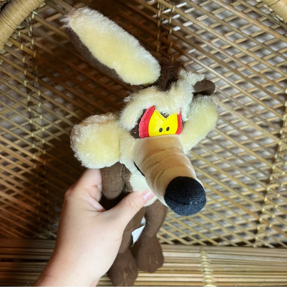 NWT Vintage 1997 ACE Looney Tunes Wiley Wile E Coyote Plush HTF 15” - Picture 2 of 6